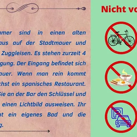 Im Alten Reihenhaus Auf Der Stadtmauer Бахарах